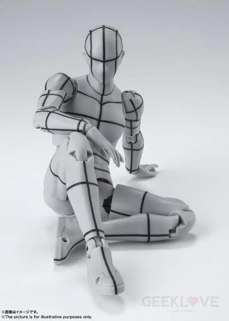 S.H.Figuarts Body-kun Wireframe (Gray Color Ver.) - GeekLoveph
