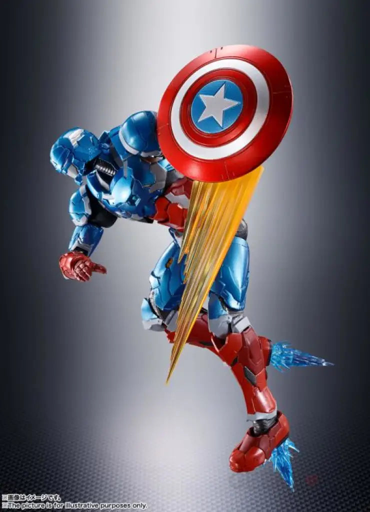 S.H.Figuarts Captain America (Tech-On Avengers) - GeekLoveph