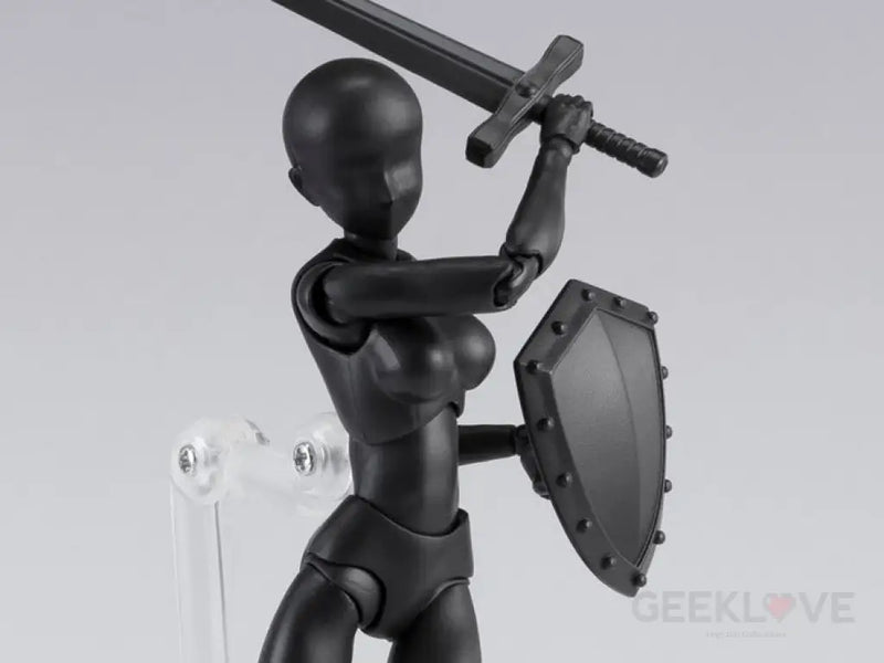 S.H.Figuarts DX Body-chan DX Set 2(Solid Black Color Ver.)