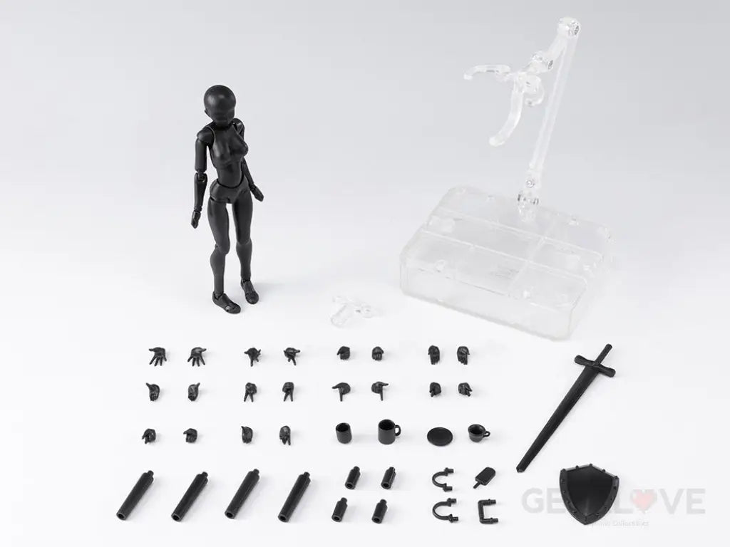 S.H.Figuarts DX Body-chan DX Set 2(Solid Black Color Ver.) - GeekLoveph