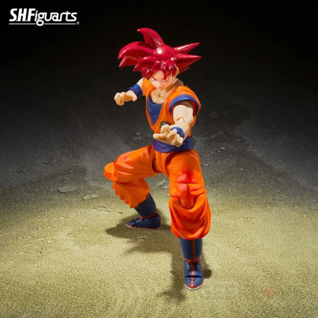 S.h.figuarts Super Saiyan God Son Goku Instilled With The Light Of Righteous Hearts