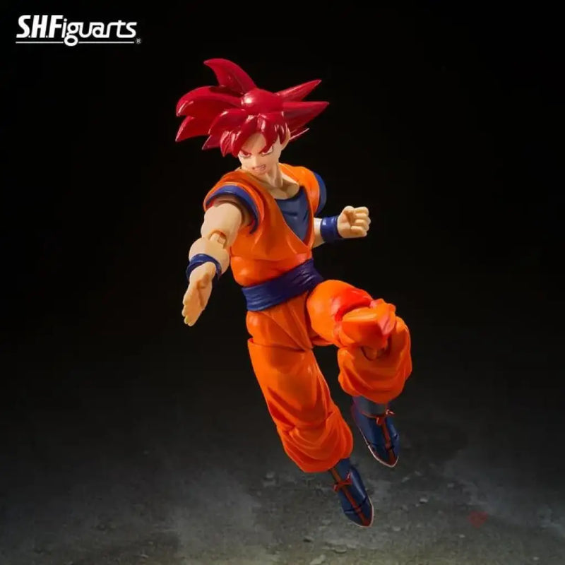 S.H.Figuarts SUPER SAIYAN GOD SON GOKU SAIYAN GOD INSTILLED WITH THE LIGHT OF RIGHTEOUS HEARTS