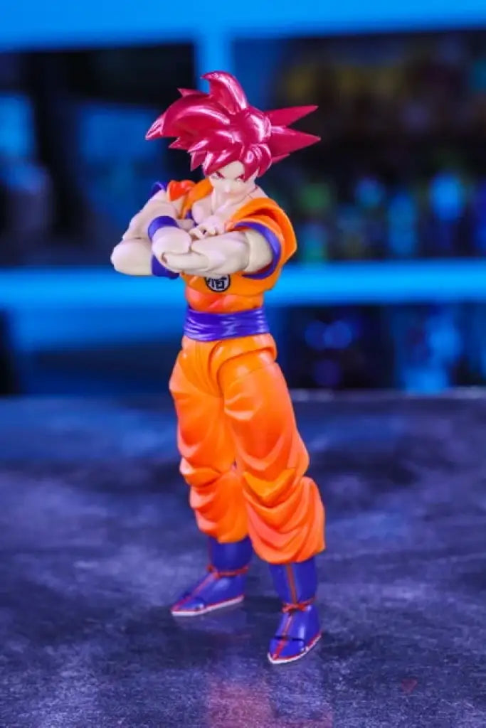 S.h.figuarts Super Saiyan God Son Goku Instilled With The Light Of Righteous Hearts