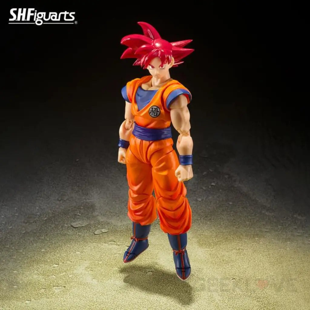 S.h.figuarts Super Saiyan God Son Goku Instilled With The Light Of Righteous Hearts