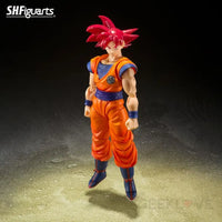 S.h.figuarts Super Saiyan God Son Goku Instilled With The Light Of Righteous Hearts