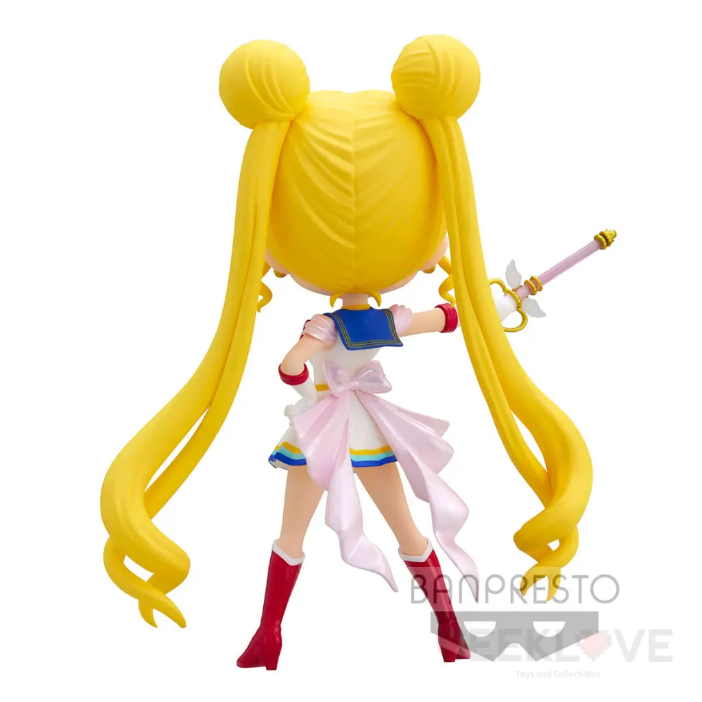 Sailor Moon Eternal Q Posket Super Sailor Moon (Kaleidoscope Ver.) - GeekLoveph