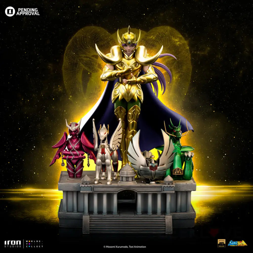 Saint Seiya Aries Mu 1/10 Deluxe Scale Statue Scale Figure