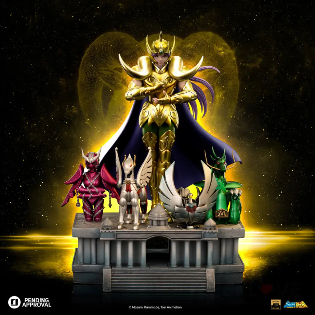 Saint Seiya Aries Mu 1/10 Deluxe Scale Statue Scale Figure