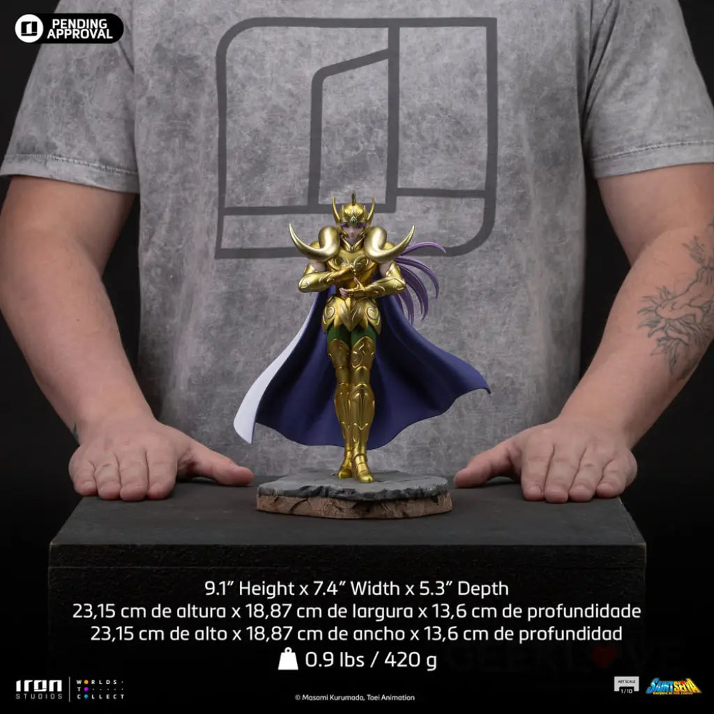 Saint Seiya Aries Mu 1/10 Scale Statue Scale Figure