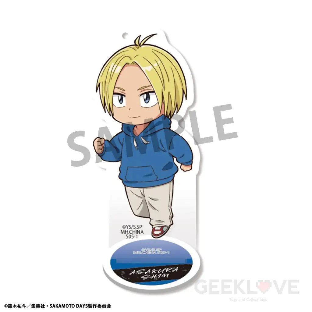 Sakamoto Days Tokotoko Acrylic Stand (Box Of 8)