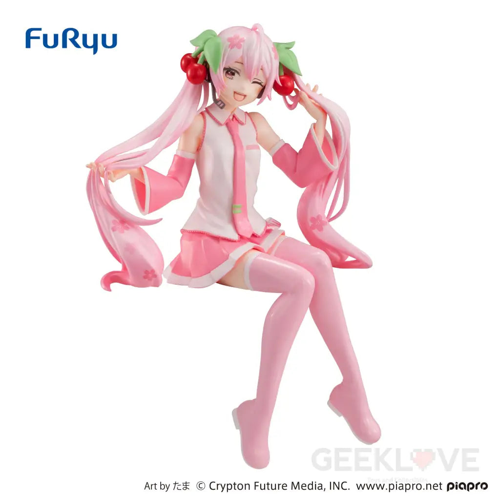 Sakura Miku Wink Ver. Noodle Stopper Figure Preorder