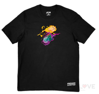 Flames And Blades Premium Graphic Tee Apparel