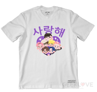 Saranghae Premium Pop Tee Xs / White Apparel