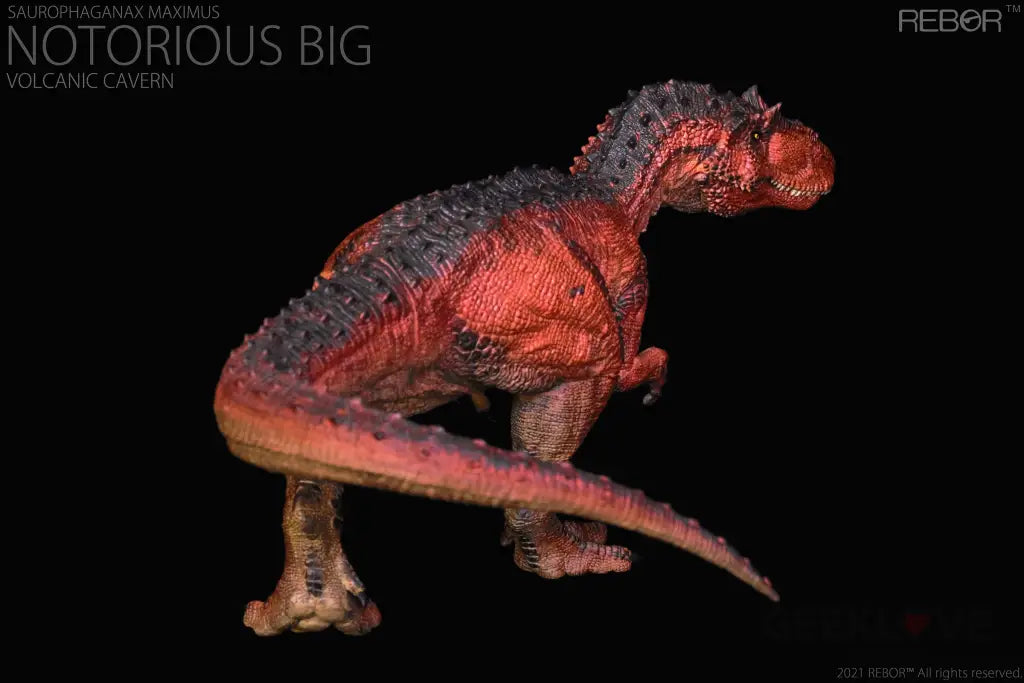 Saurophaganax Maximus Museum Class Replica "Notorious Big" Volcanic Cavern Ver. - GeekLoveph