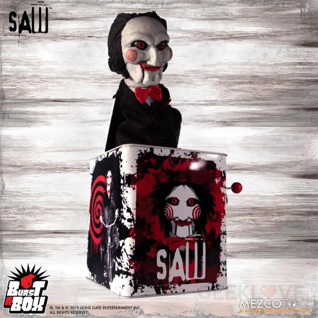Saw Burst-A-Box Billy - GeekLoveph