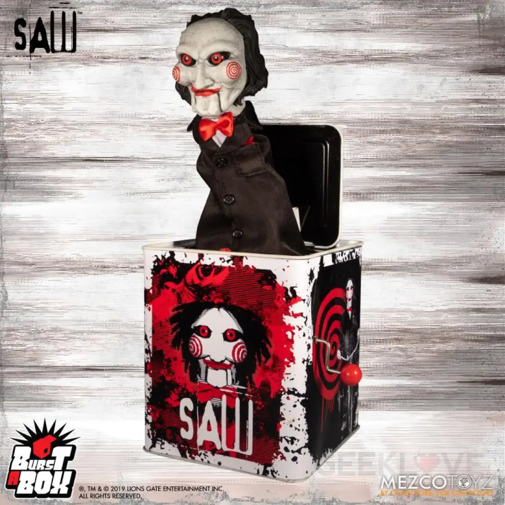 Saw Burst-A-Box Billy - GeekLoveph