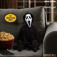 Scream Mezco Designer Series Ghost Face Roto Plush - GeekLoveph