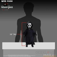 Scream Mezco Designer Series Ghost Face Roto Plush - GeekLoveph