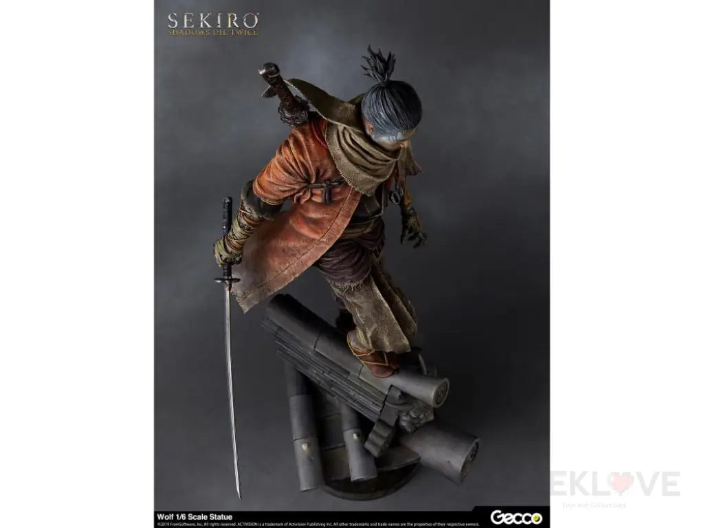 Sekiro: Shadows Die Twice Wolf 1/6 Scale Statue (With Bonus Items) - GeekLoveph