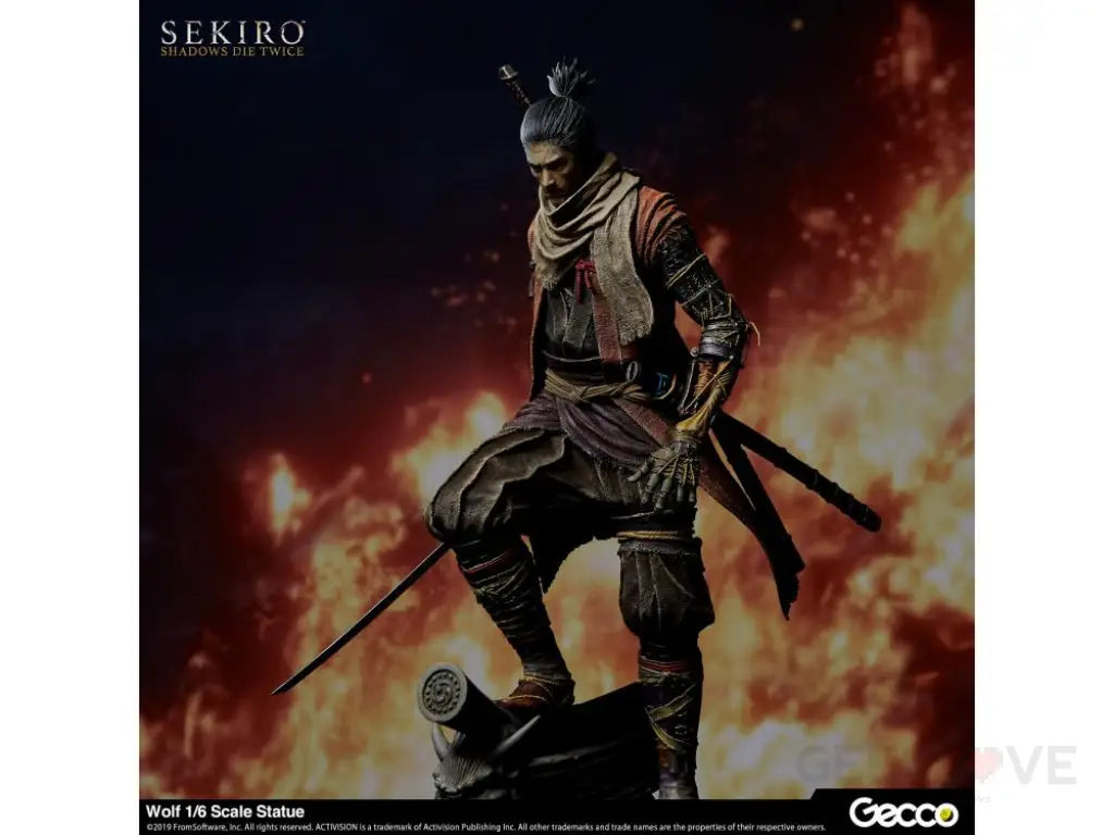 Sekiro: Shadows Die Twice Wolf 1/6 Scale Statue (With Bonus Items) - GeekLoveph