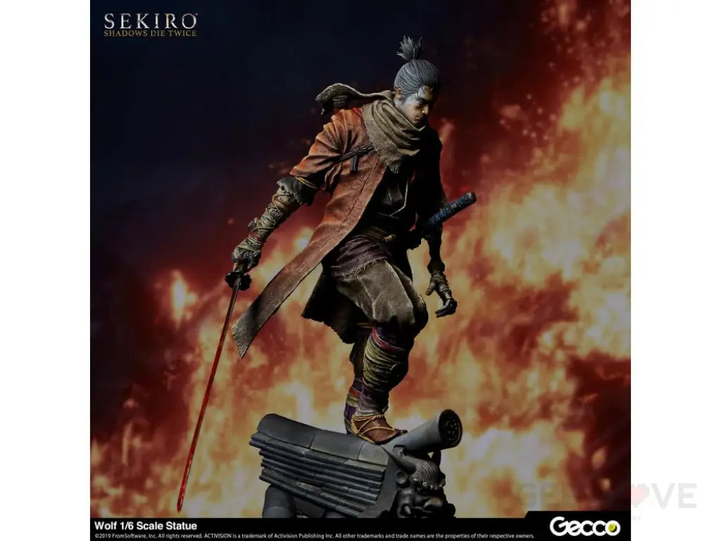 Sekiro: Shadows Die Twice Wolf 1/6 Scale Statue (With Bonus Items) - GeekLoveph