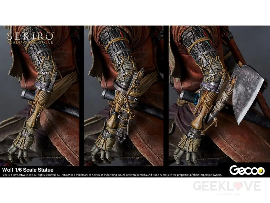 Sekiro: Shadows Die Twice Wolf 1/6 Scale Statue (With Bonus Items) - GeekLoveph