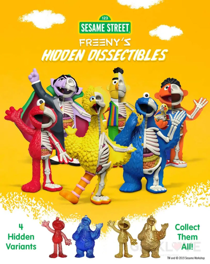 Sesame Street Freeny's Hidden Dissectibles Box of 12 Figures