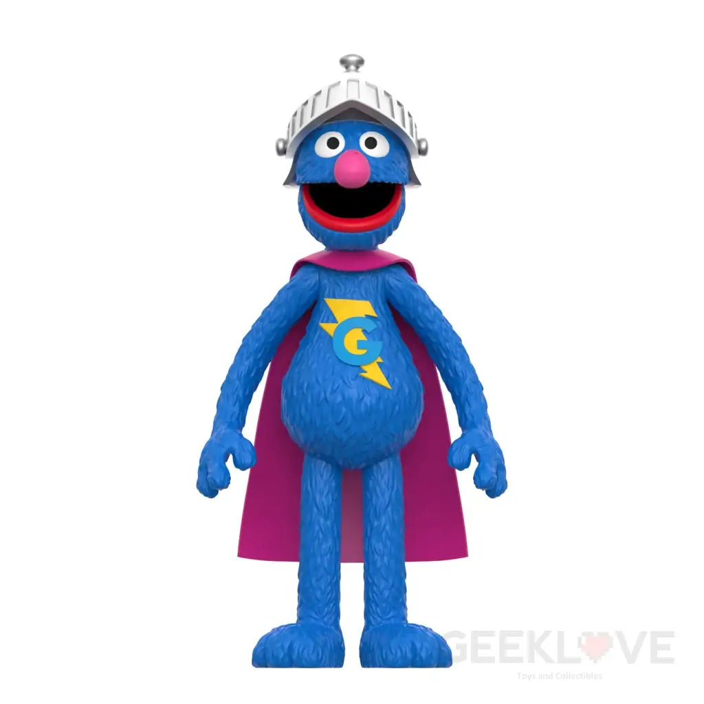 Sesame Street Reaction Figures Wave 03 - Super Grover Reaction
