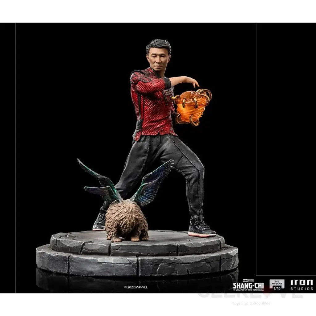 Shang-Chi BDS Shang-Chi & Morris 1/10 Art Scale Statue - GeekLoveph