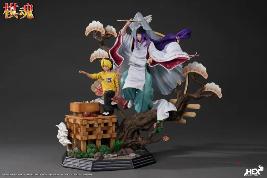 Shindou Hikaru & Fujiwara no Sai: The Divine Move 1/6 Scale Statue - GeekLoveph