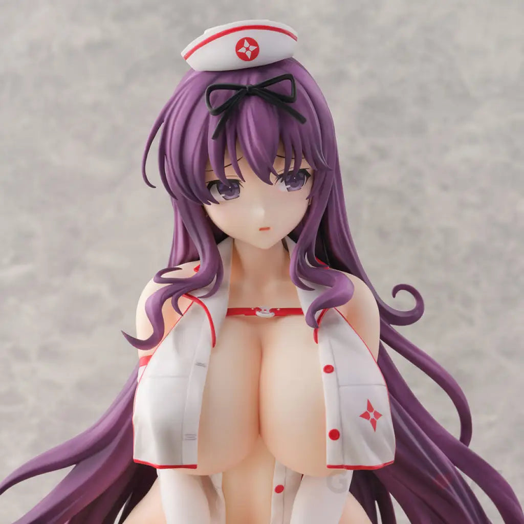 Shinovi Master Senran Kagura New Link 1/4 Murasaki Sexy Nurse Ver. Scale Figure