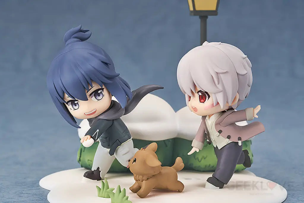 Shion And Nezumi Chibi Figures A Distant Snowy Night Ver. Statue