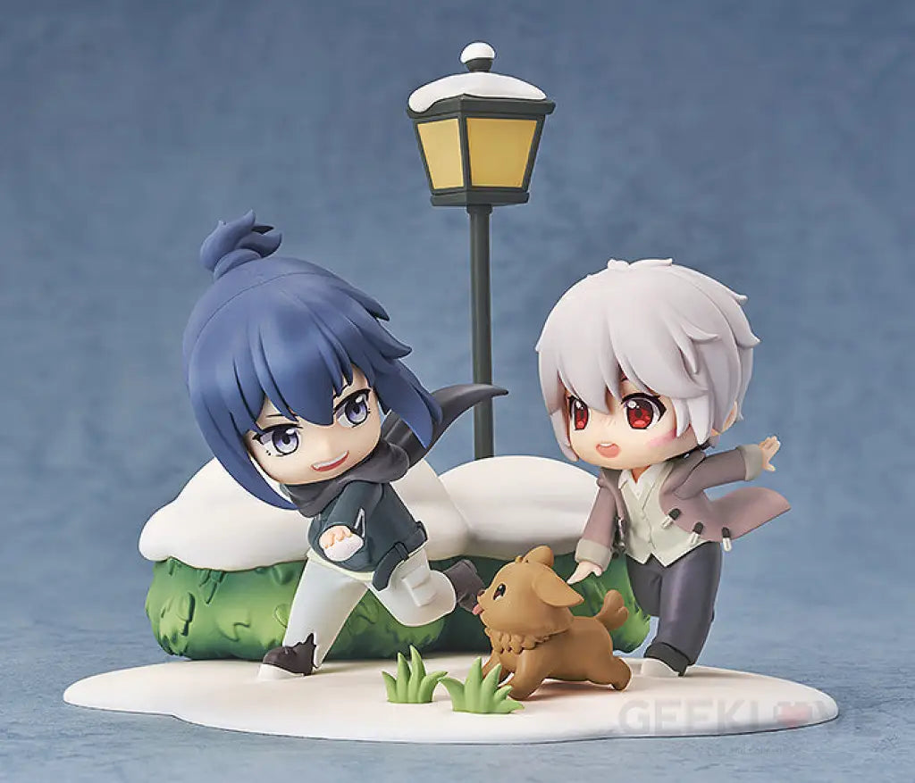 Shion And Nezumi Chibi Figures A Distant Snowy Night Ver. Statue