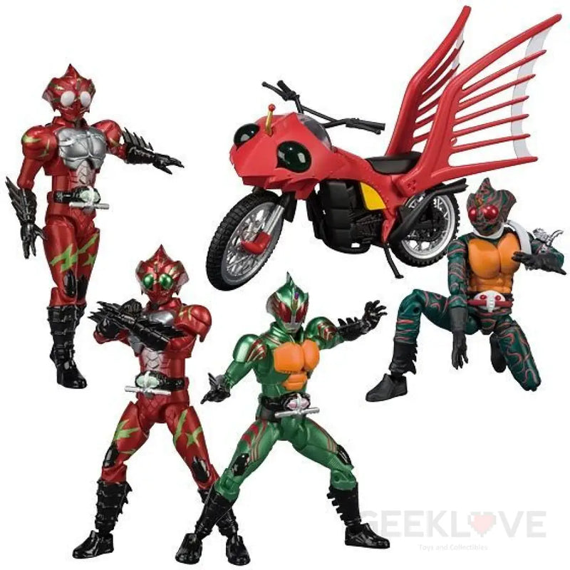 SHODO-X Kamen Rider 9 (Box of 10)