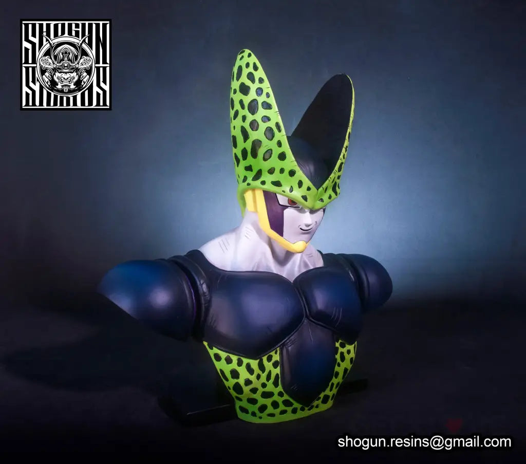 Shogun Studio: Perfect Cell 1/2 scale Bust - GeekLoveph