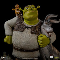 Shrek Donkey And The Gingerbread Man Deluxe 1/10 Art Scale Statue Preorder