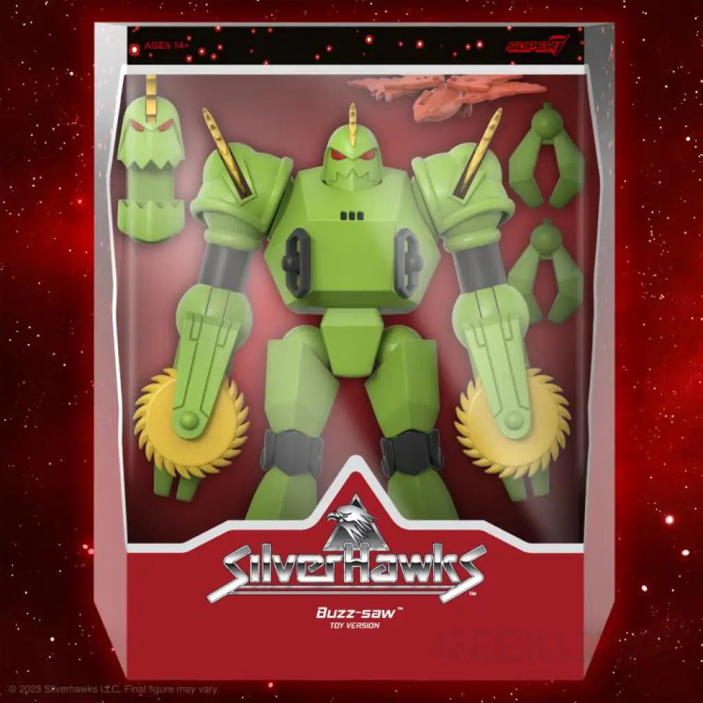 Silverhawks Ultimates! Wave 4 - Buzz-Saw (Toy Version) Action Figure