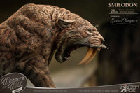 Smilodon & Dire Wolf Set Statue