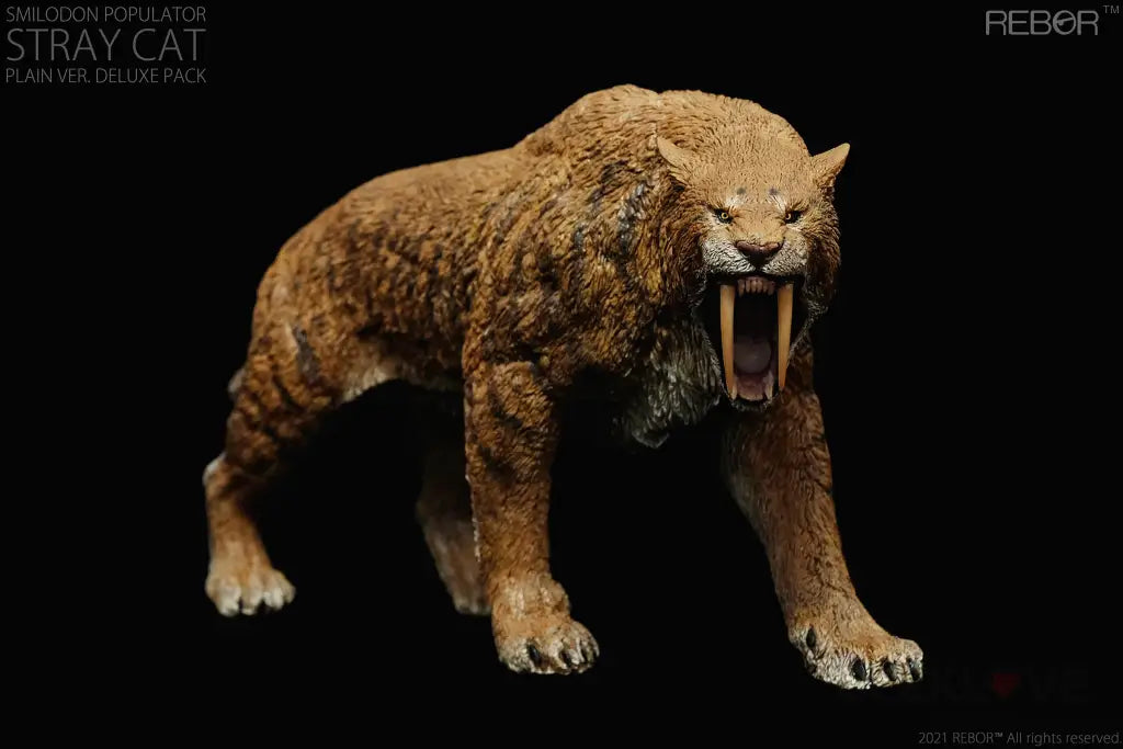 Smilodon Populator "Stray Cat" (Plain Ver.) Deluxe - GeekLoveph