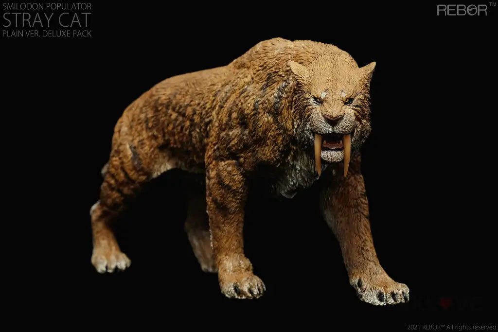 Smilodon Populator "Stray Cat" (Plain Ver.) Deluxe - GeekLoveph
