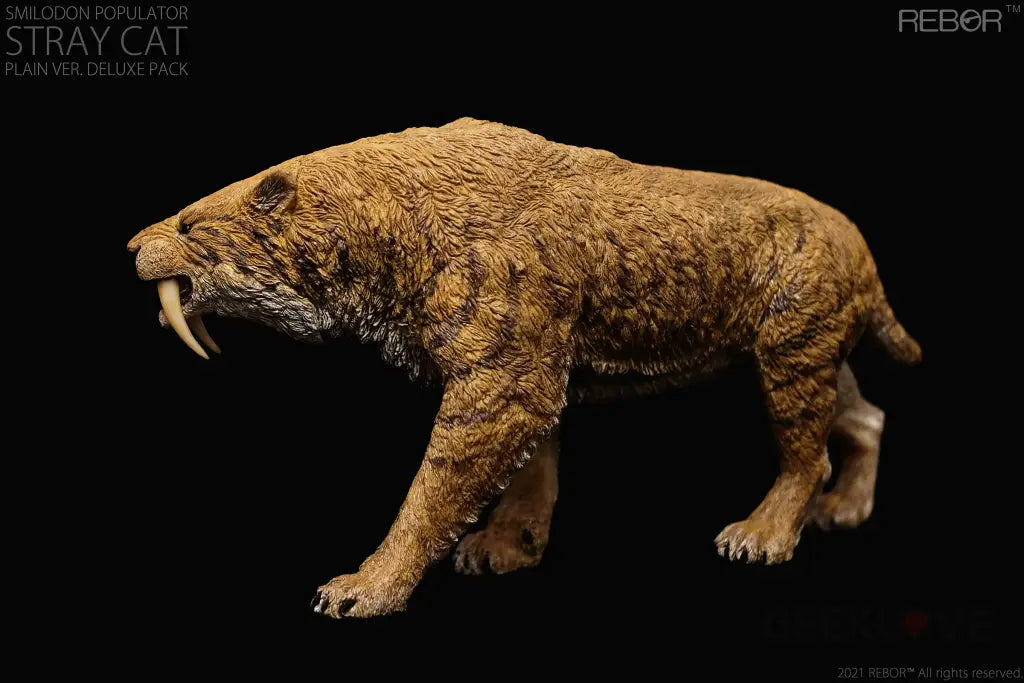 Smilodon Populator "Stray Cat" (Plain Ver.) Deluxe - GeekLoveph