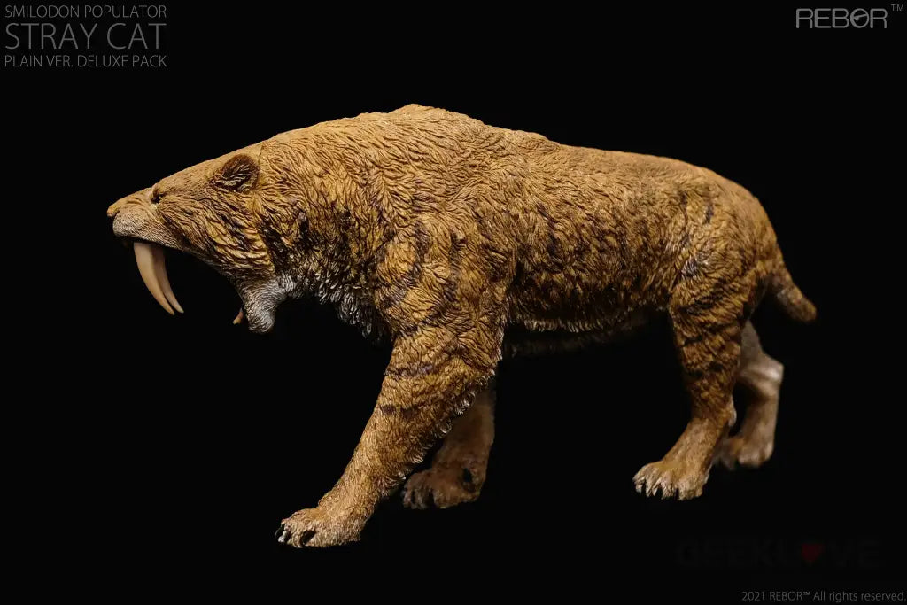 Smilodon Populator "Stray Cat" (Plain Ver.) Deluxe - GeekLoveph