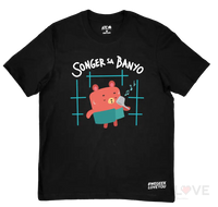 Songer Coffee Bear Premium Geek Tee Xs / Black Apparel