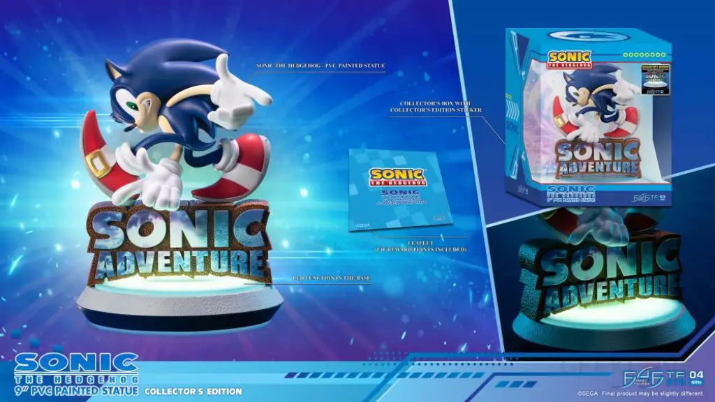 Sonic Adventure - The Hedgehog Collectors Edition Statue