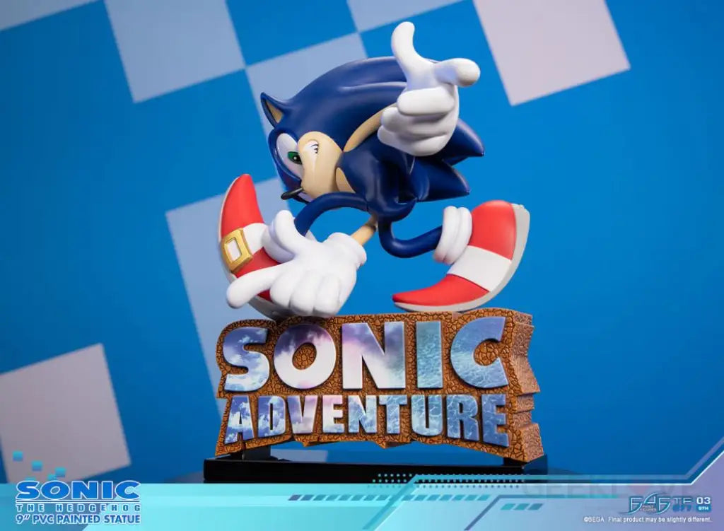 Sonic Adventure - The Hedgehog Statue