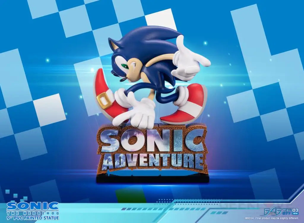 Sonic Adventure - The Hedgehog Statue