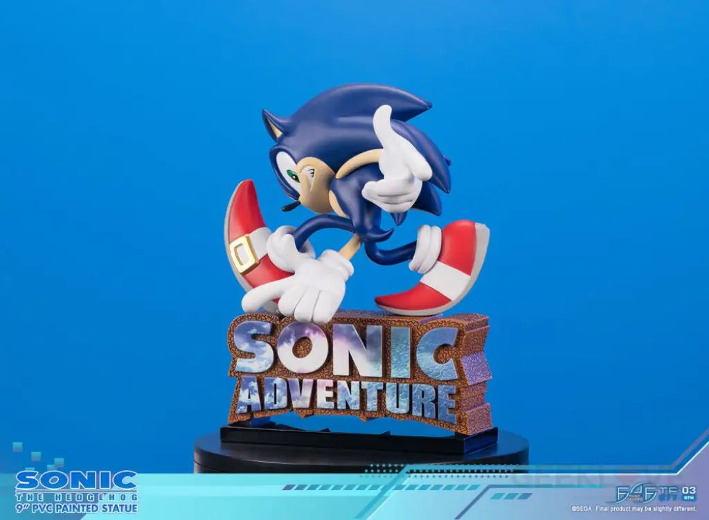 Sonic Adventure - The Hedgehog Statue