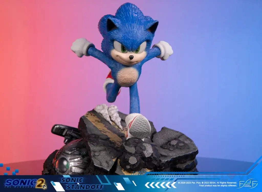 Sonic The Hedgehog 2 Standoff Statue