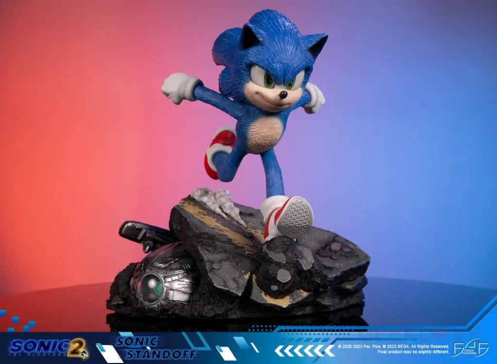 Sonic The Hedgehog 2 Standoff Statue