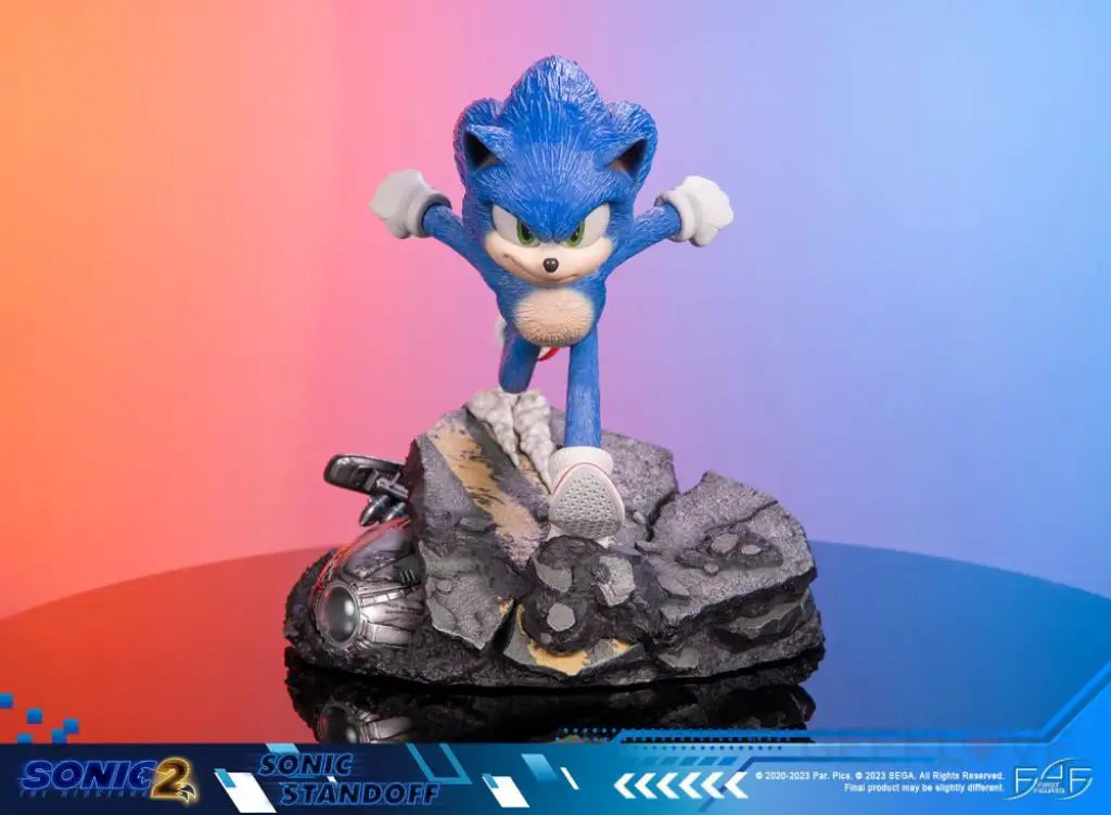 Sonic The Hedgehog 2 Standoff Statue